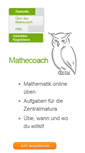 Mobile Screenshot of mathecoach.net